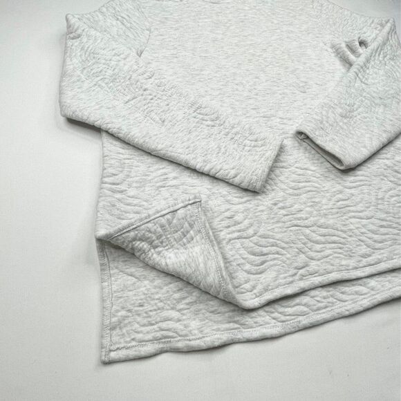 Carve Designs Milford Tunic Sweater Light Gray - Picture 7 of 9